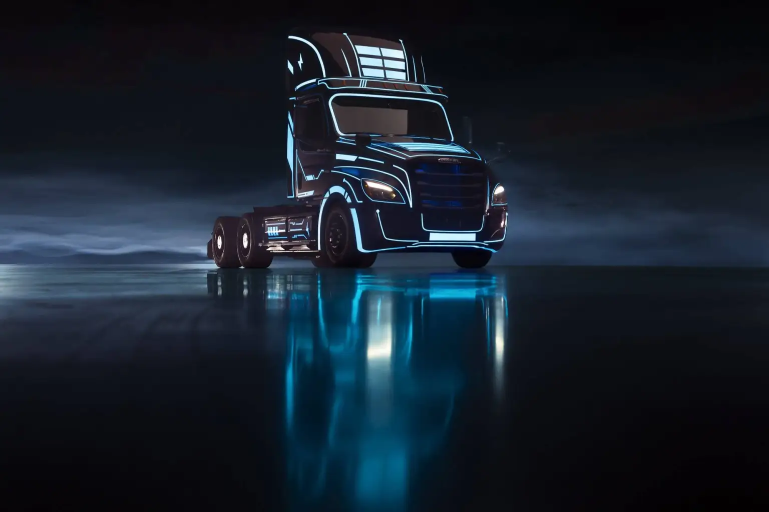 Freightliner eCascadia heavy electric truck