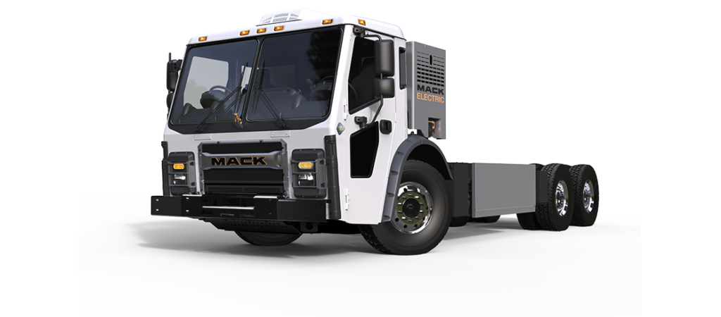 Mack LR electric trucks 