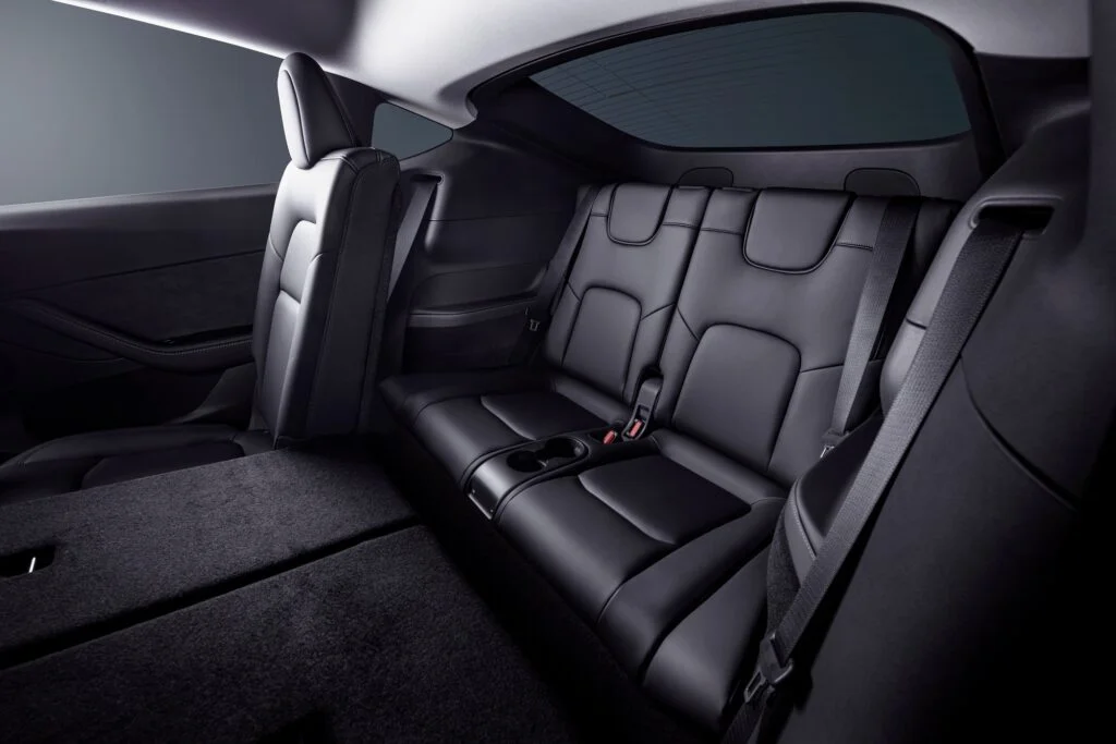 Electric SUVs USA Tesla Model Y Electric SUV rear seats