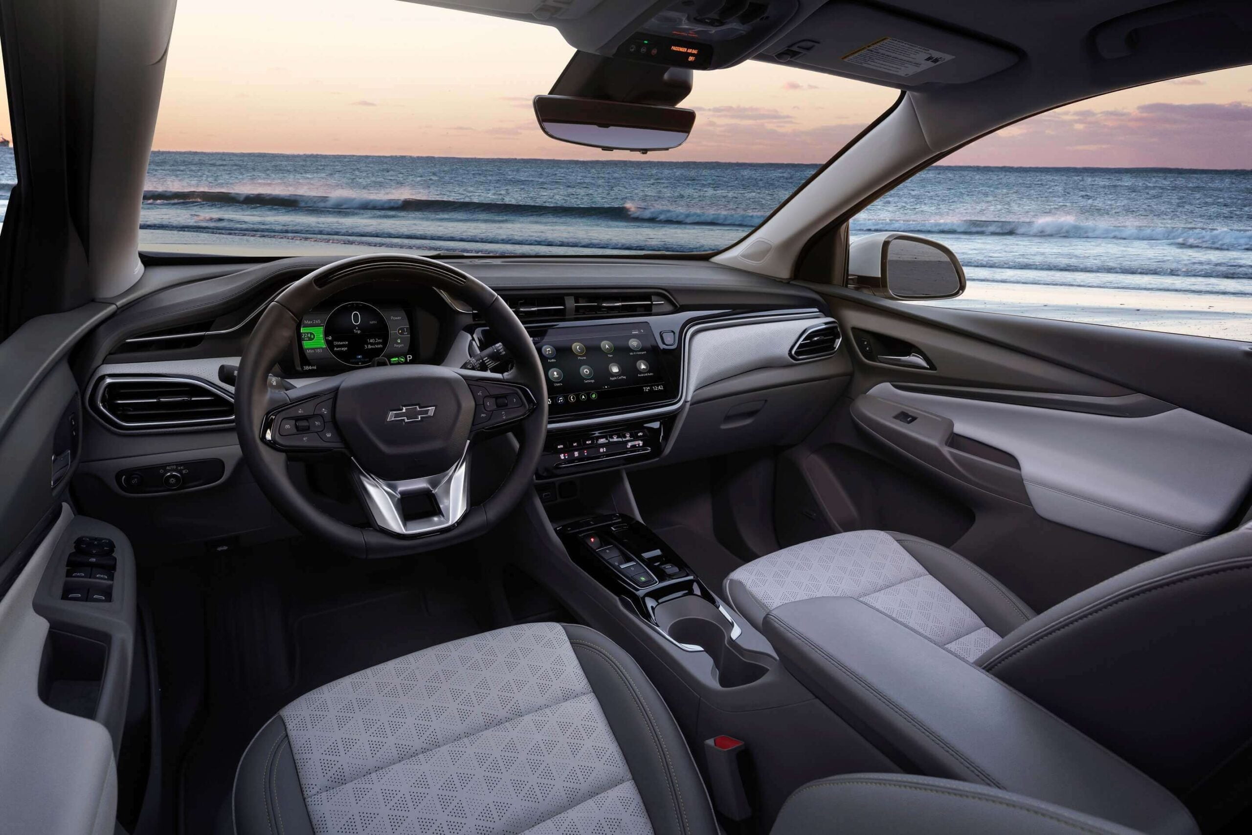 2022 Chevrolet BOLT EUV Electric SUV interiors