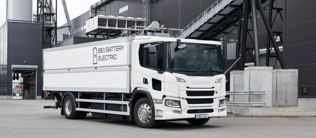 Scania battery-electric truck