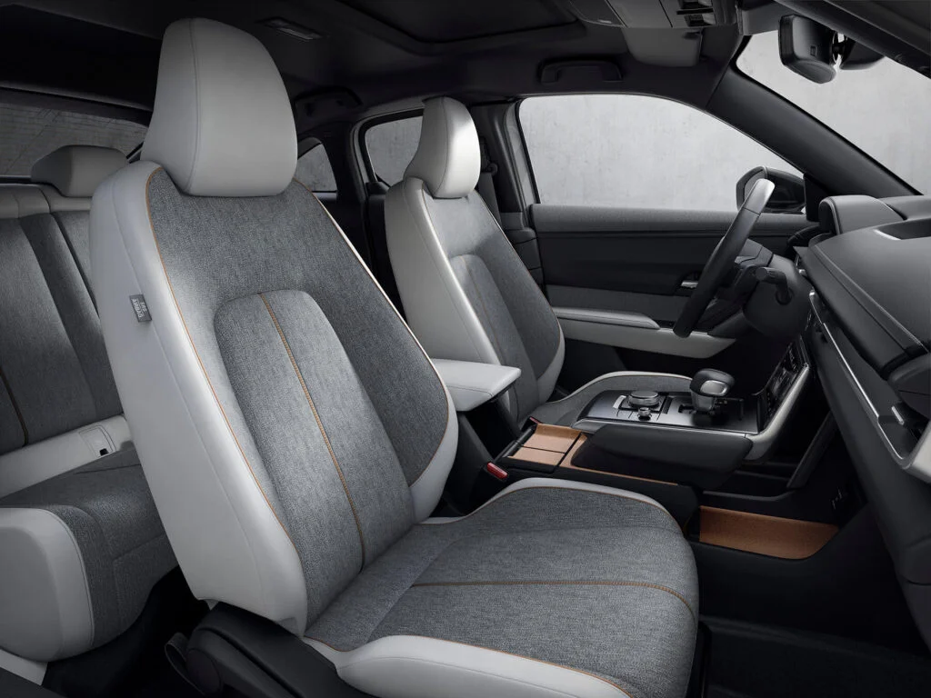 2022 Mazda MX-30 electric SUV interiors