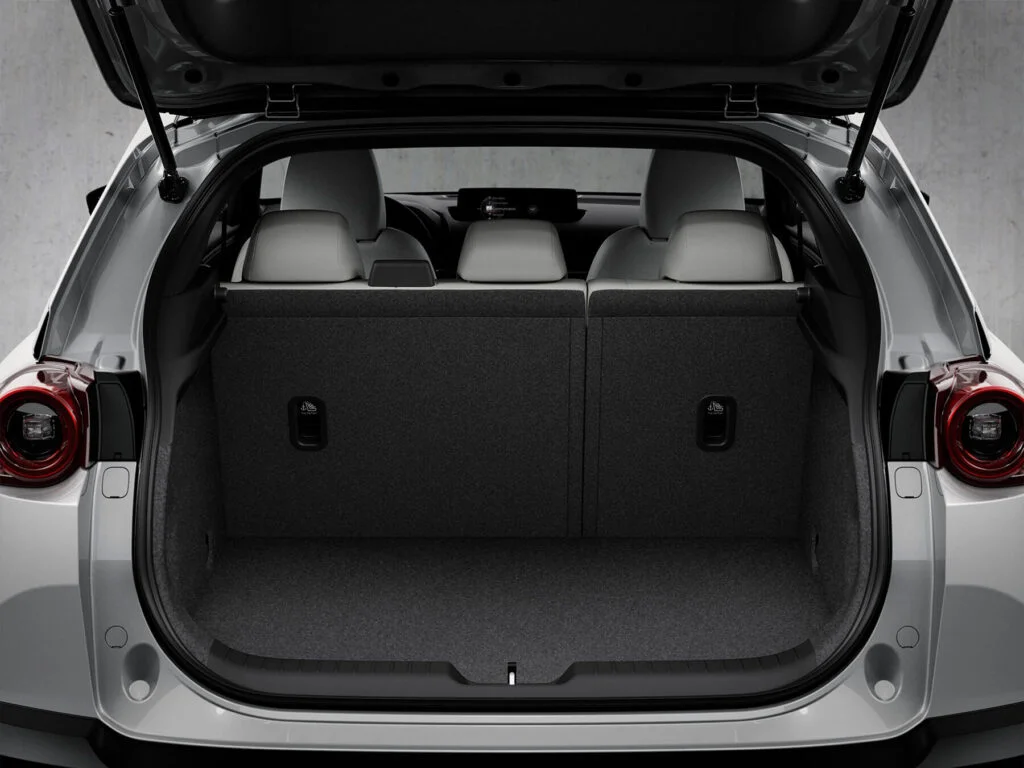 Mazda MX-30 electric SUV luggage space