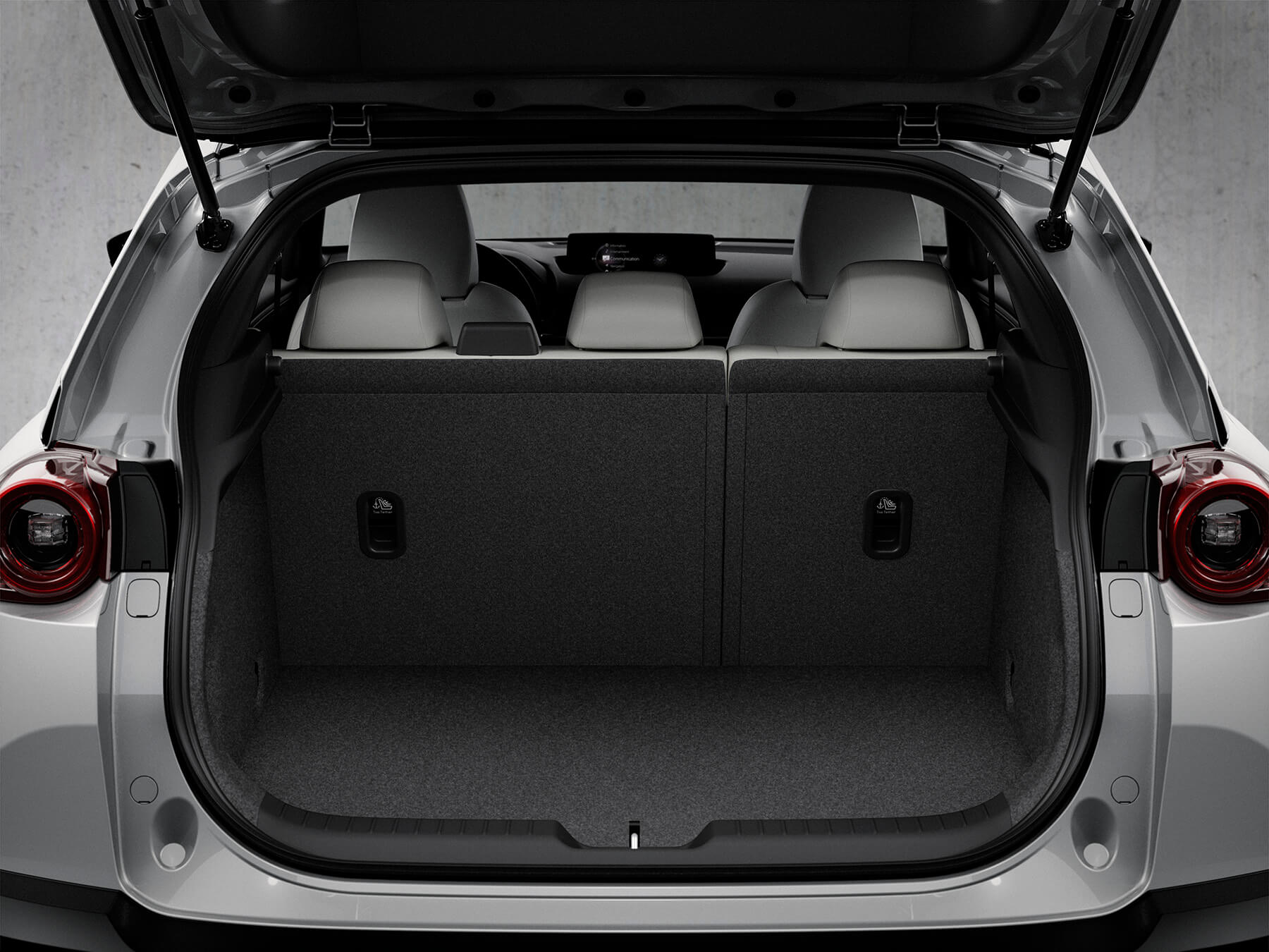 Mazda MX-30 electric SUV luggage space