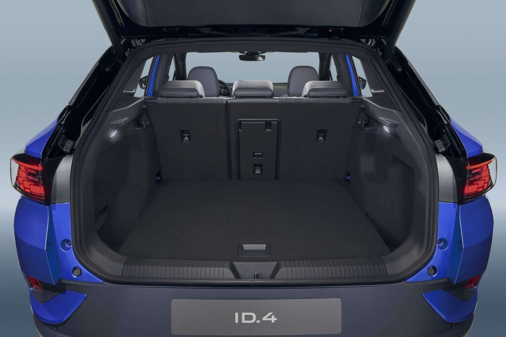 2022 Volkswagen ID. 4 electric SUV luggage space