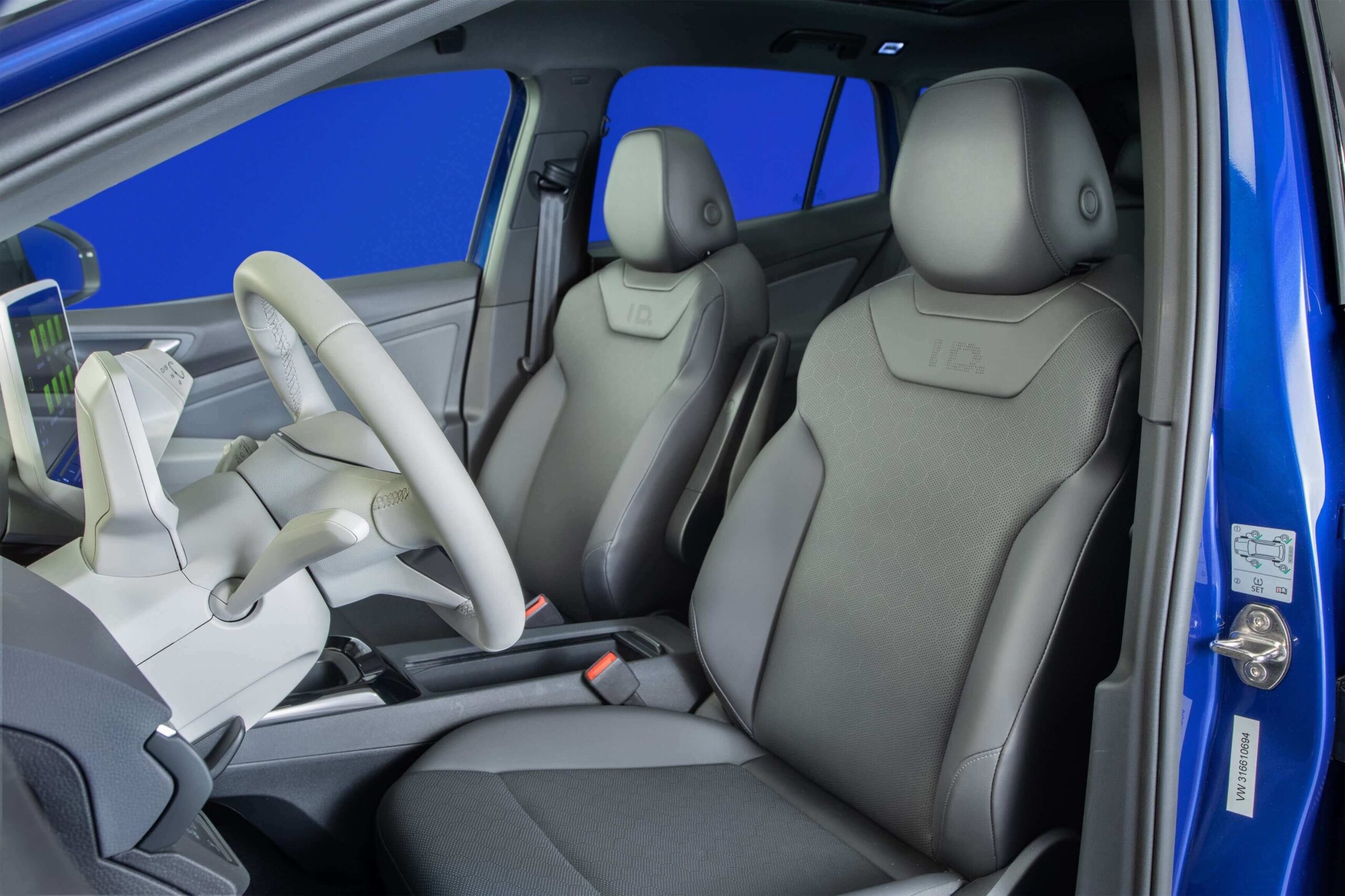 2022 Volkswagen ID. 4 electric SUV seats