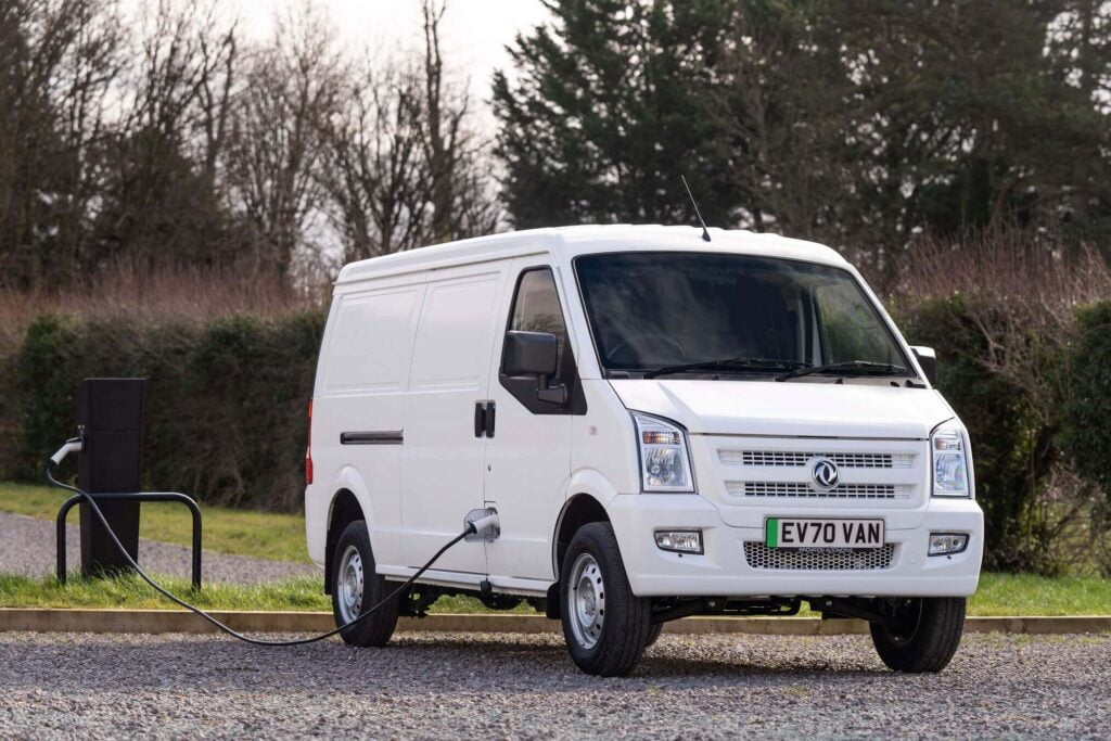 DFSK EC35 van UK Innovation Automotive