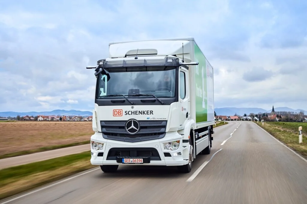 eActros DB Schenker Electric truck Mercedes-Benz