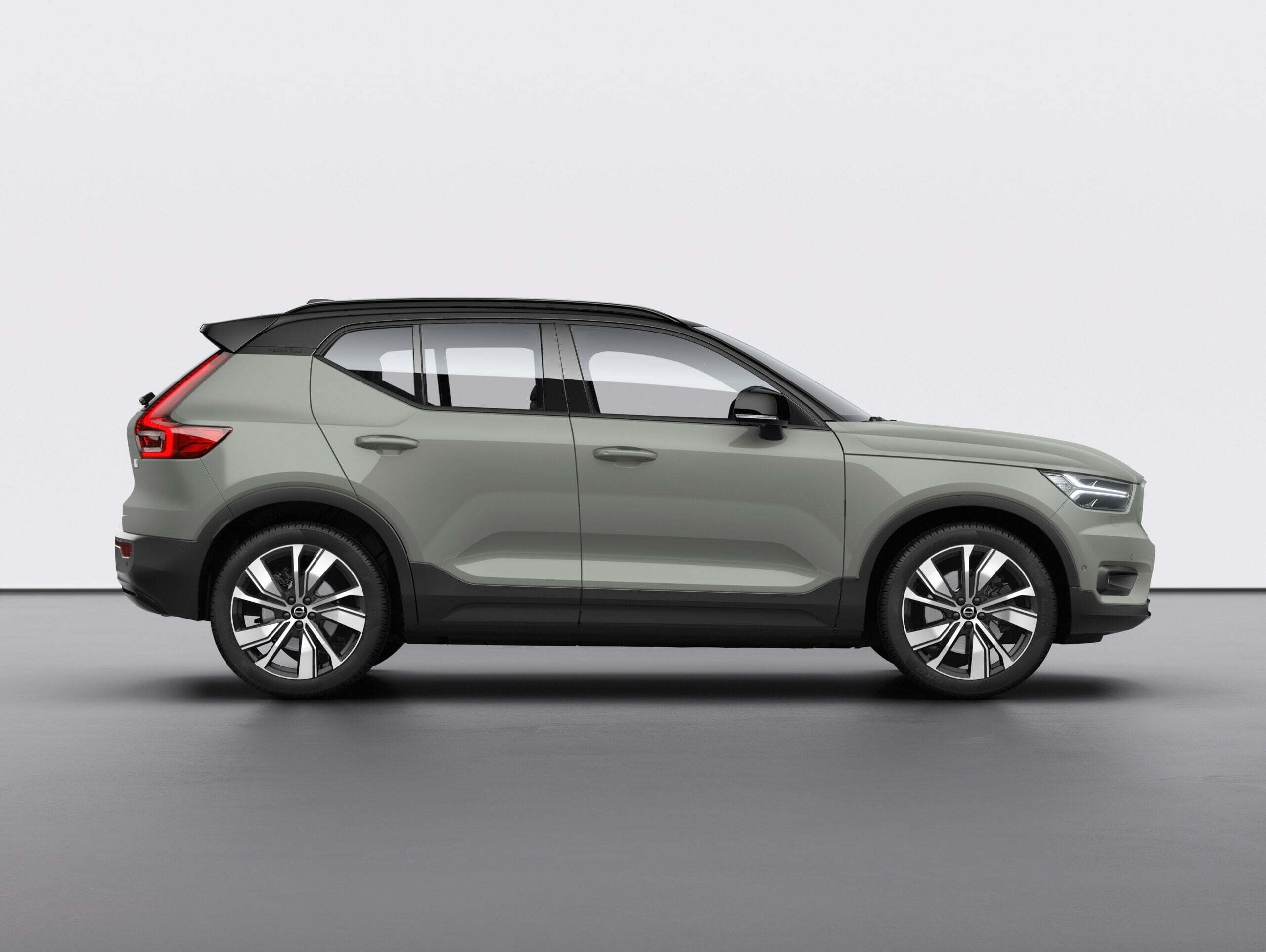 Volvo XC40 Recharge P8 AWD in Sage Green Electric vehicle India