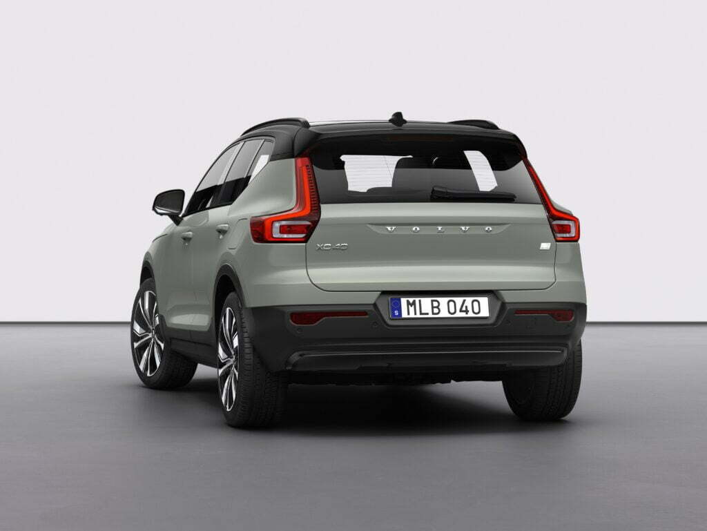 Volvo XC40 Recharge P8 AWD in Sage Green Electric vehicle India