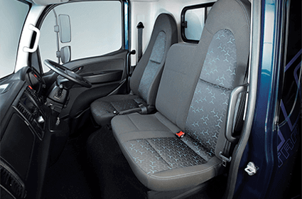 Tata ULTRA T.7 Electric Truck Light commercial vehicle LCV interior seats