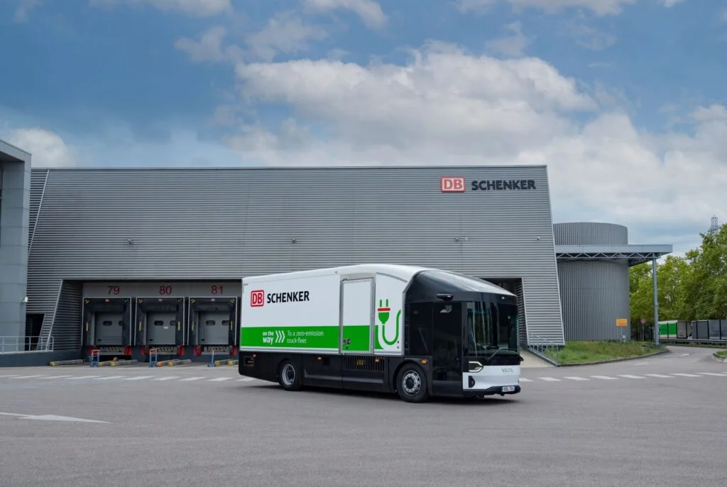 Volta Truck Zero DB Schenker on-road tests